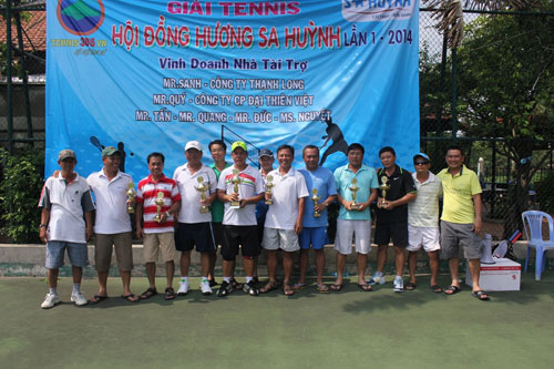 Tổng kết giải Tennis Hội đồng hương Sa Huỳnh 2014