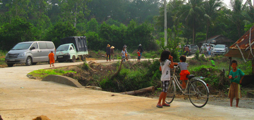 Khánh thành con đường bê tông Giếng Chàm – Hóc Mó